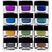 SHANY Cosmetics SHANY Masquerade Eyeliner Gel Color Smudge Proof Set, 12 count