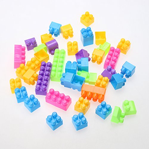 Chinatera 1 Set 46Pcs Plastic Building Blocks Bricks Puzzle Toy Baby Kids Educational Toys - Thumbnail 6