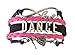 Infinity Collection Girls Dance Bracelet - Adjustable Dance Recital Jewelry with Dancer Charm, Gift For Dance Recitals, Dancers and Dance Teams