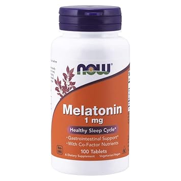Amazon.com: Ahora Melatonina 1 mg, 100 tabletas: Health ...
