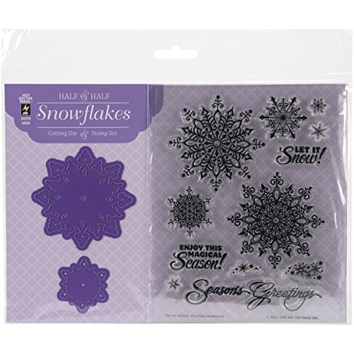 Hot Off The Press Snowflake Stamp & Die Set