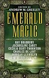 Front cover for the book Emerald Magic: Great Tales of Irish Fantasy by Andrew Greeley