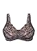 Glamorise Women's Plus Size Elegance All Over Lace Soft Cup Bra #9050
