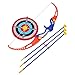 Liberty Imports Archery Bow and Arrow Toy Set for Kids with 3 Suction Cup Arrows, Target, and Quiver - Outdoor Garden Toys Game for Boys and Girls