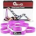 Stretching Strap with Loops for Physical Therapy-Yoga Strap for Stretching - Hamstring Stretch Strap with 10 Loops - FlexStrap for Lower Back Pain - Stretching Exercise Instructions