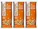 Halfpops Gluten Free Non-GMO Curiously Crunchy Popcorn Aged White Cheddar - Pack of 3, 6 Oz. Ea.