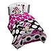 Disney Minnie Mouse Dots Are New Black Microfiber 4 Piece Full Sheet Set