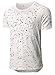 NITAGUT Men Boy Summer Cotton Tees Shirt Short Sleeve Star Printed T-Shirt
