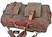 Iblue Canvas Leather Shoulder Handbag Weekender Bag Overnight #1858