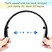 Bluetooth Headphones Headset Rymemo Long Battery 20 Hrs Playing Music Time Stereo Sports/Running Wireless Earphones Vibration Neckband Style for Cellphone,Black