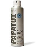 PAPATUI by Dwayne Johnson Full Body Deodorant Spray for Men | Aluminum-Free Odor Protection, Moisture Absorption, Long Lasting Scent | Lush Coconut | 4oz