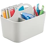 mDesign - Organizador de cosméticos, para gabinete del tocador; guarda