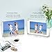 AMEITECH Acrylic Photo Frames,3.5x5'' Double Sided Magnetic Picture Frame, Desktop Frameless Postcard Display