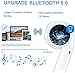 Wireless Earbuds Bluetooth Headphones IPX8 Waterproof Stereo Earbuds with Microphone, LED Battery Display 23H Playtime, Noise-Cancelling Headset with Charging Casethumb 1