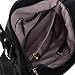 BaoLan Womens Stylish Leather Hobo Bags with Tassels Shoulder Bag Handbag Black