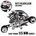 Sougayilang Baitcasting Reel, 11+1 Stainless Steel Bearings, 18LB Super Drag, Magnetic Brake System Fishing Reel for Bass, Crappies, Perch, Trout, Walleyes Fishing