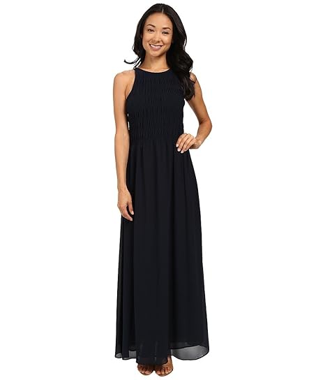 michael kors navy blue dress