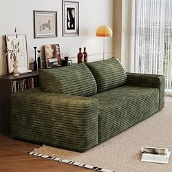 3 Seater Couch for Living Room, 71.3 INCH Fluffy