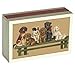 Mr. Christmas Gold Label 3-1/4-Inch Matchbox Melodies, Puppies