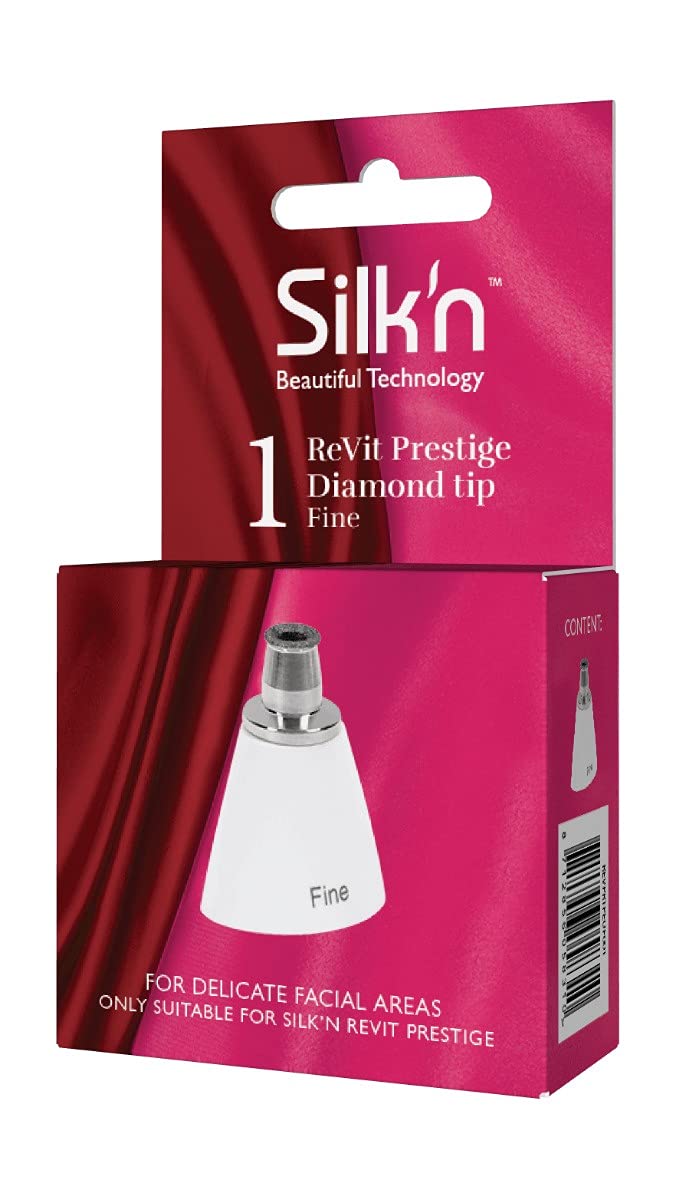 Silk'n ReVit Prestige Treatment Tip - Fine - Delicate Exfoliation of Hard-To-Reach Places - 1 Piece