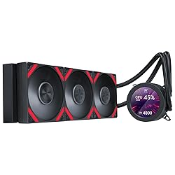 SAMA Q70 360mm AIO Liquid CPU Cooler with 2.8" IPS