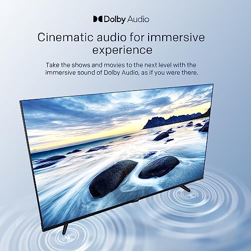 Skyworth 65-Inch UE7600 Series LED 4K UHD Google TV, HDR10, Dolby Audio, Bezel-Less Design, Ultra-Slim, Bluetooth Remote, Smart TV with Chromecast and Google Assistant Built-in (65UE7600, 2023 Model)