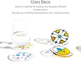 AMOS Peelable Glass Paint & Stain Kit With Outliners 12 Piece Set view 7