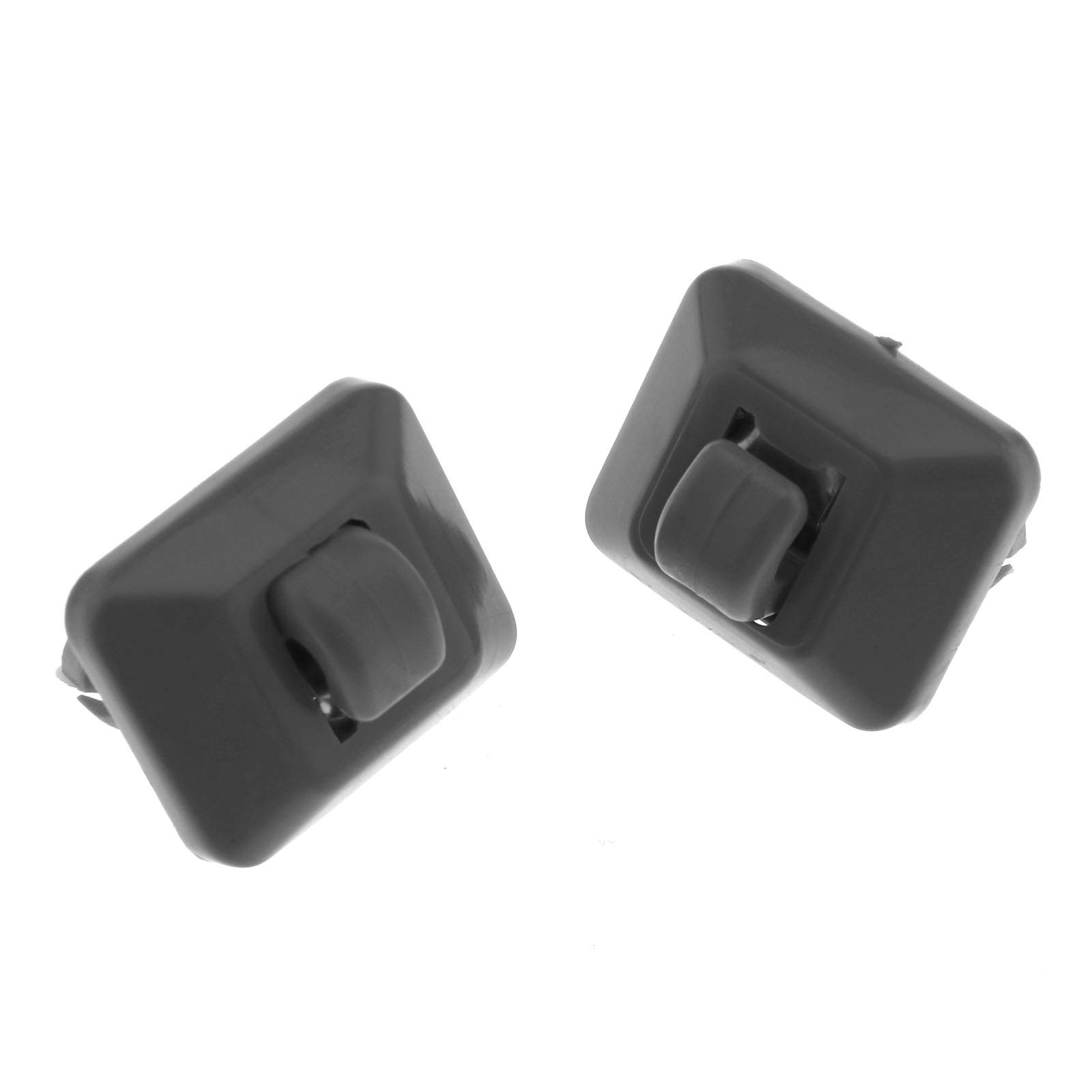 D2D 2pc Gary Inner Sun Visor Hook Clips OEM 8U0857562A 8E0857562