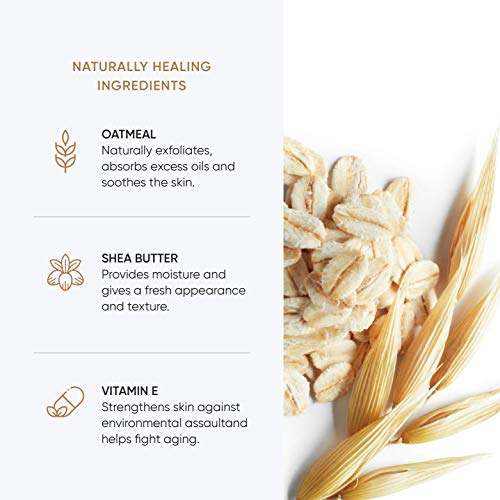 Buttah Skin by Dorion Renaud Oatmeal Cleansing Bar 100g 2 Pack - Moisturizing Body Bar - Natural Oatmeal Bar Soap with… - Image 3
