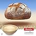 Carenoble Bread Basket Proofing Bowl - Premium Quality 8.5 inch Round Banneton Rattan For Rising Patterns Dough/Sourdough - Professional Brotform for Artisan Bread Baking