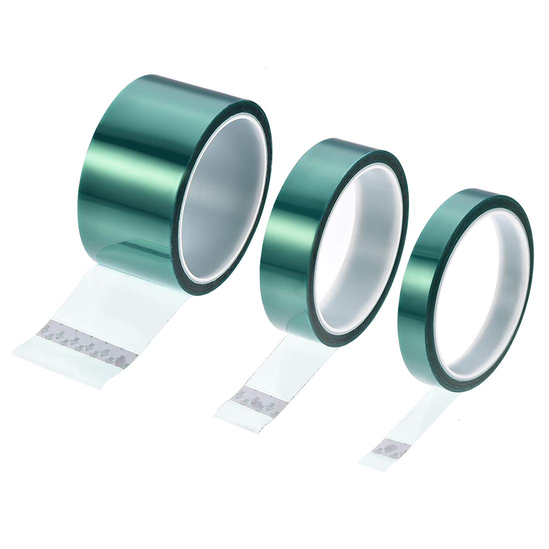 uxcell Green Metalized Mylar Tape 15mm,25mm,50mm x 33m/108.2ft Decor Tape for Graphic Arts,Boat Trim