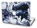 KECC Compatible with MacBook Air 13 inch Case 2010-2017 Release (Old Version) A1466 A1369 Plastic Hard Shell for MacBook Air 13.3 inch, Black Grey Marble