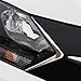 Vesul Chrome Headlight Triangle Trim Cover Molding for Honda HR-V HRV 2016 2017 2018