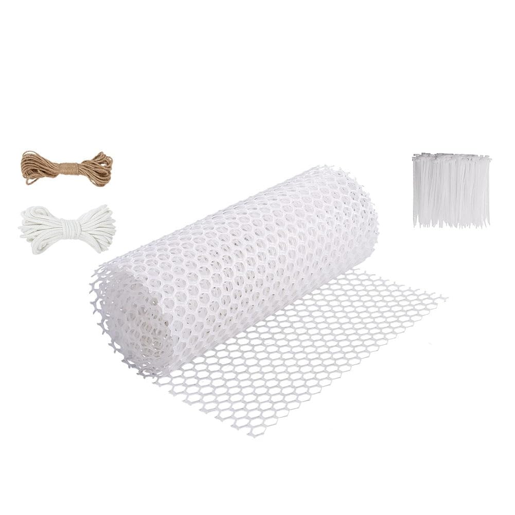 JIVIMOCO Plastic Moss Monstera Poles Mesh Kit, DIY Self-Watering Moss Stake for Plants, Monstera Supports, Plants Indoor