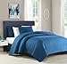 BOURINA Quilt Set Coverlet Set Quilting Bedspread 3-Piece Quilt Set Microfiber Lightweight, Queen 90