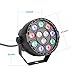 GBGS Par Uplights Party 12 Led Stage Stand DJ Lighting with Remote Control RGBW DMX512 Mixing Color Washing Can 8CH for Wedding, Birthday, Event Effect