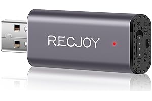 64GB Voice Recorder for Lectures Meetings - EVIDA 512Kbps 288Hours Digital Voice Recorder Recording Device Audio Recorder Noise Reduction Rechargeable (64GB)