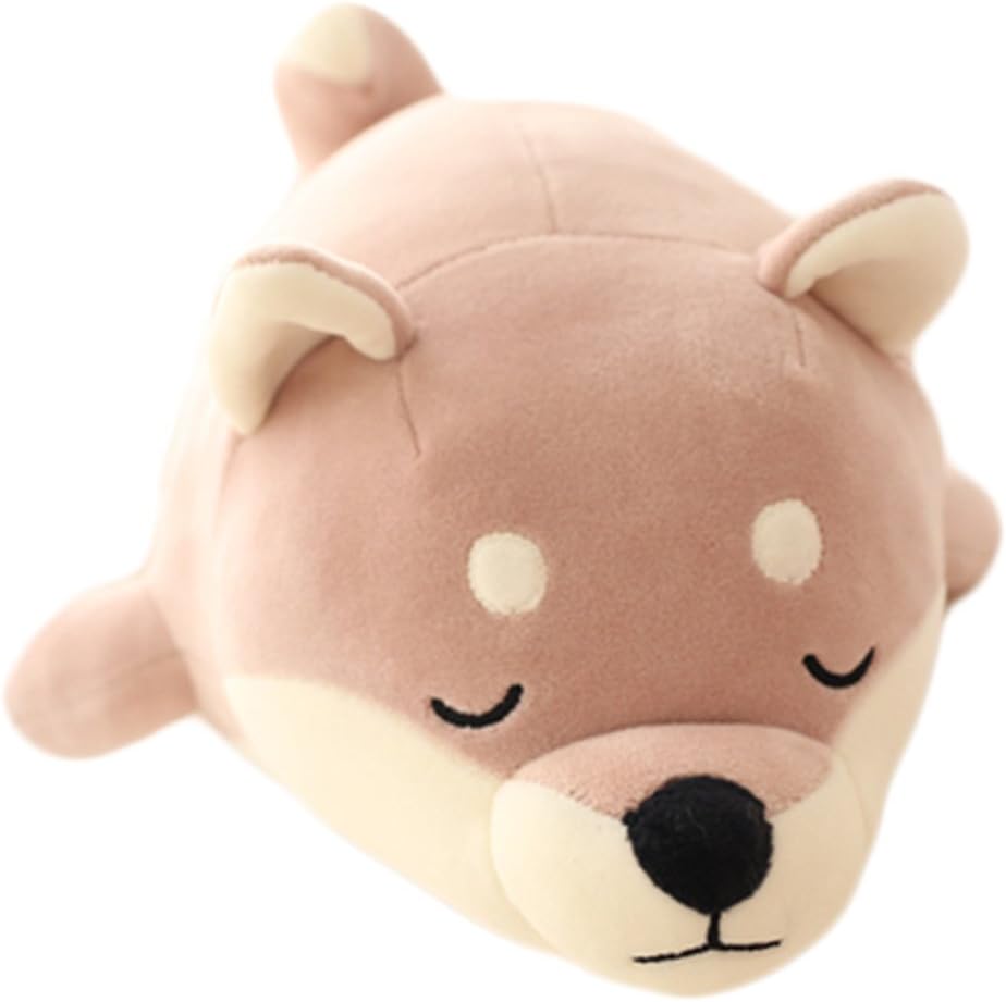 SOCOMP Super Soft Lovely Animal Shiba Inu Plush Toy Pacify Kids Sleep Throw Pillow Back Pillow Cute Gift For Friends