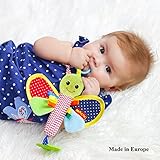 Infant Toys 0 6 month – Baby Rattle Girls Boys - Newborn Toys 0 3 month Baby – Teething Toys – Baby Toys 0 3 month – Stroller Toys – Infant Rattle Toy – Car Seat Toys – Toys for Stroller