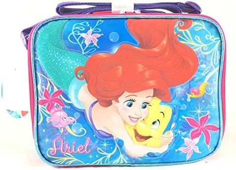 Lunch Bag - Disney - Little Mermaid Ariel w/Flounder New 658625