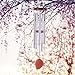 MAGGIFT Wind Chime Metal Tube Wind Chimes Grace Chime 22-inch (Silver)