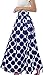 NINEWE Womens Vintage Polka Dots A-Line Skater Skirt Maxi Wedding Ball Gown Bluepot US14