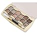 Start 12 Colors Eyeshadow Shimmer Eye Highlight Palette & Cosmetic Brush Makeup Set
