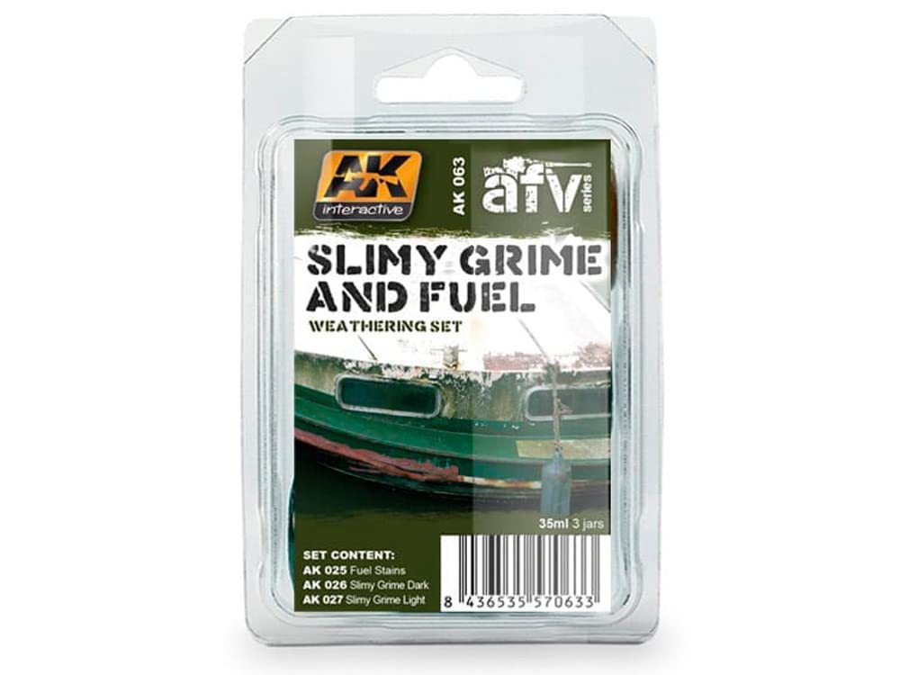 AK Interactive Slimy Grime and Fuel Set # AK063
