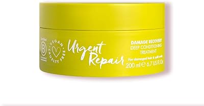 Umberto Giannini Urgent Repair Mask 200ml Dry Damaged Hair Vegan Cruelty Free