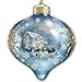The Bradford Exchange Thomas Kinkade Light Up The Season Luminary Glass Ornament Set
