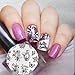 BORN PRETTY Template Stamping Plate Flower Rectangle manicuring Nail Art Image Plate BPL-67