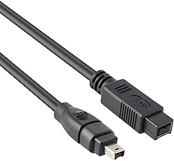 LIONX Firewire Cable 1394B 800-400 IEEE 9 Pin Male