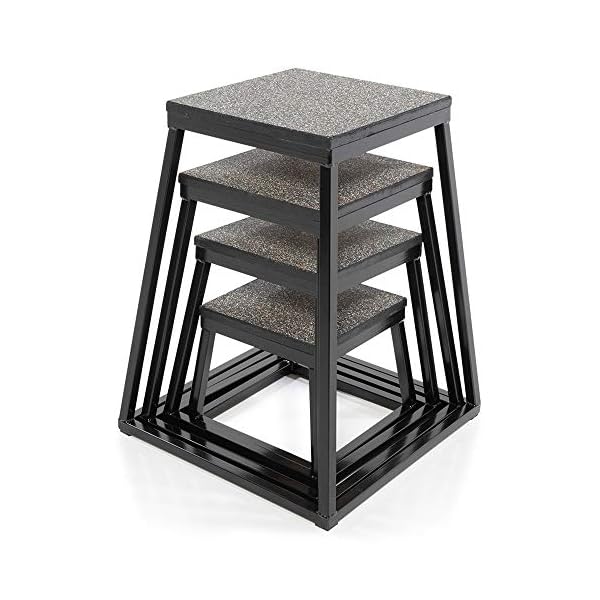 Power Systems Power Plyo Box in Black - Individual Heights