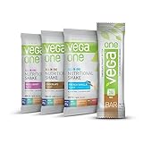 Vega One All-In-One Protein Powder & Vega One Bar Variety Pack, 4 Count